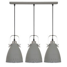 Italux Lampa wisząca Franklin MD-HN8026S-3-GR+S.NICK
