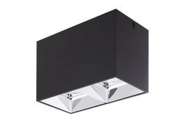 Oprawa Sufitowa Berella Light Piri 2 BK+CH BL5168 Czarno Chromowa