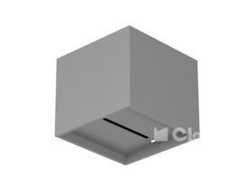 Kubik T049C2Kh Kinkiet Cleoni czerwony połysk