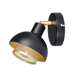 Italux Savio Lampa ścienna SPL-27357-1-BK-GD