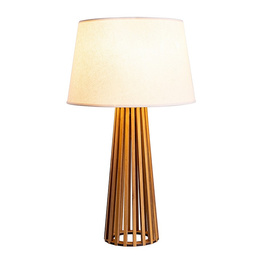 Lampka na szafkę nocną Accord Lighting Slatted QN-SLATTED-TL-TEAK