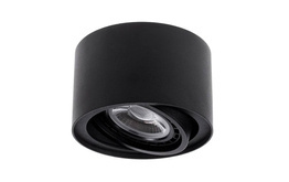 Czarny Plafon Sufitowy Berella Light Eri BK BL5412