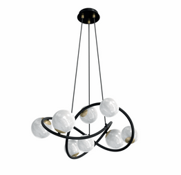 Zuma Line Nisyro MD4922-8-EBGN Lampa wisząca