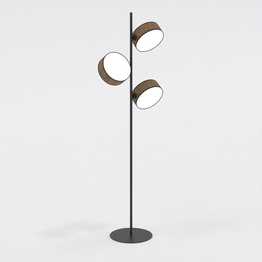 Lampa Podłogowa Emibig Drumz Lp3 Brown (1563/LP3)