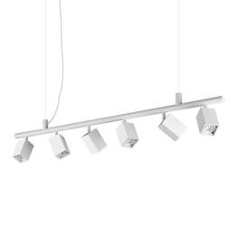 Zwis Ideal Lux Dynamite Sp6 Square Bianco 367460