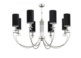 Żyrandol Kutek Lea LEA-ZW-8(BN/A) Nikiel