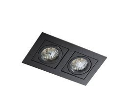 Oczko wpuszczane Azzardo PACO 2 AZ0800 czarna