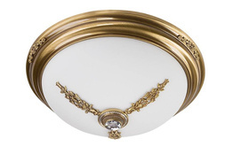 Lampa sufitowa Kutek Bellagio BEL-PL-3(P)470-OZ-CR Patyna