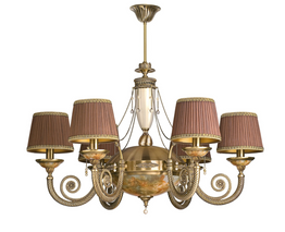 Lampa wisząca BIB-ZW-6(P/A)SR Kutek Bibione