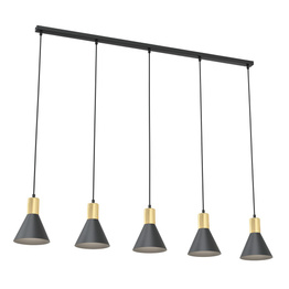 Lampa Wisząca Emibig Rosa 5 Bl (1388/5)