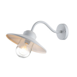 Elstead Lighting KLAMPENBORG-WHT Kinkiet Biały
