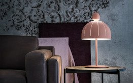 Lampka nocna Masiero Cupolè TL1 różowa