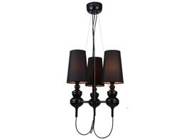 Azzardo Baroco AZ2163 Lampa Sufitowa czarna