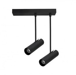 Spot w kolorze czarnym Azzardo Lens 2 AZ3520