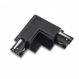 Biały Zasilacz / złącze L lewe do szynoprzewodu podtynkowe TRACK 3LINE L CONNECTOR LEFT Azzardo AZ5437