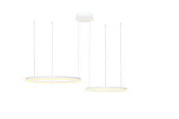 Azzardo Halo AZ4977 Lampa wisząca 80+60 CCT + REMOTE CONTROL