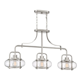 Zwis Elstead Lighting Trilogy QZ-TRILOGY-ISLE-BN Nikiel