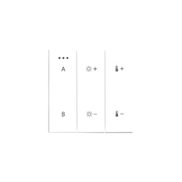 Azzardo Włącznik ścienny SWITCH PANEL REMOTE CONTROL 2-GROUP BLUETOOTH AZ5210