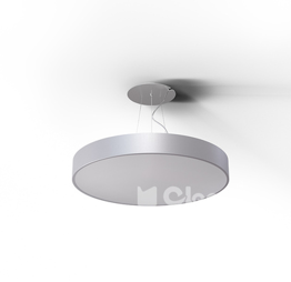 Aba 40 LED Lampa Sufitowa Srebrny Cleoni