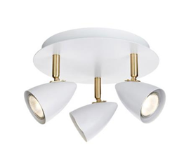 Żyrandol 106319 Biały/Złoty Szczotkowany Markslojd CIRO