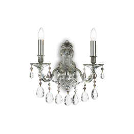 Kinkiet Ideal Lux Gioconda Ap2 Argento 044910