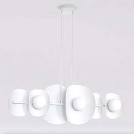 Żyrandol Emibig Elementi 6 White (1492/6)