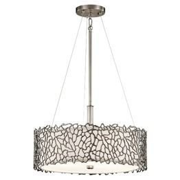 Elstead Lighting Silver Coral KL/SILCORAL/P/A Lampa wisząca