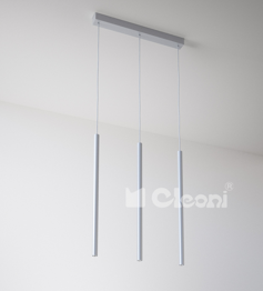 NER Żyrandol Czarny 3 Cleoni