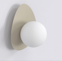 Lampa Ścienna Emibig Ovo K1 Mokka (1529/K1)