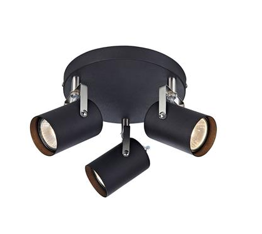 Plafoniera KEY 106422 Markslojd Czarny/Stal