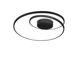 Lampa Sufitowa Ideal Lux Oz Pl On-off Nero 4000k 342320