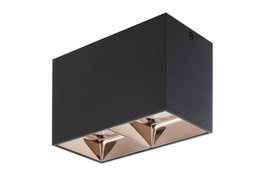 Oprawa Sufitowa Berella Light Piri 2 BK+GD BL5169 Czarno Złoty