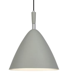 Lampa Wisząca Markslojd OSTERIA 1L Szary/Chrom 107210