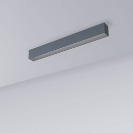 Lampa sufitowa SL105/LA448/A3/OP/101/930 Cleoni Cleoline  30,7 LED Srebrny matowy 113,5 cm