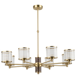 Lampa wisząca Kutek Żyrandol COM-ZW-8(ZM/4)T Como