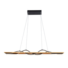 Italux Oprawa wisząca PND-23848-30W-BK-GD