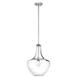 Elstead Lighting Everly KL/EVERLY/P/M CH Zwis