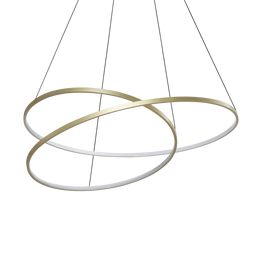 Lampa Wisząca Ideal Lux Oz Sp D100 On-off Ottone 3000k 364926