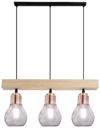 Lampa Sufitowa Elem Edison 1998/3 WD