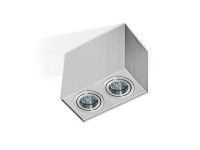 AZZARDO ELOY 2 AZ1352 alu Plafon