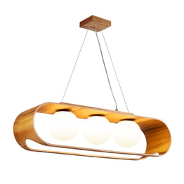 Elegancka Lampka Wisząca Accord Lighting Sfera QN-SFERA-3P-TEAK