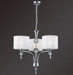 IMPRESS 3 1976-3P Biała Lampa Wisząca AZZARDO