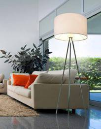 FINN biała Azzardo Lampa Podłogowa AZ1037