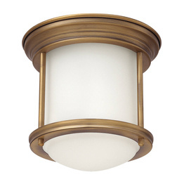 Hadrian QN-HADRIAN-MINI-F-BR-OPAL Lampa sufitowa Elstead Lighting