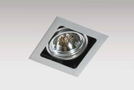 Azzardo Sisto 1 Oprawa Wpuszczona alu AZ0793