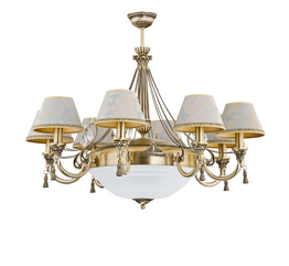 Lampa wisząca Kutek Roma ROM-ZW-8+1(P/A)