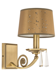 Kinkiet Kutek Monza MON-K-1(P/A) Patyna