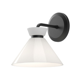 Oprawa Ścienna Elstead Lighting ALM-HALSTON-1WB-BK