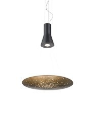 Żyrandol Fabbian Lens F46 A01 76 Brązowy