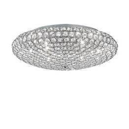 Plafon IDEAL LUX King PL9 chrom
